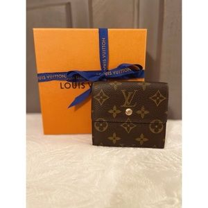 ♥️ 🚫SOLD🚫Louis Vuitton Monogram Portefeiulle Elise Trifold Wallet ♥️